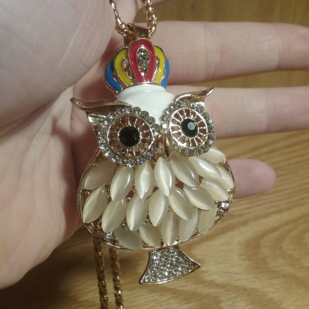 King Owl Necklace